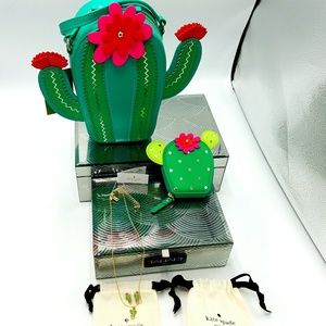 SOLD♏ Kate spade green lizard set